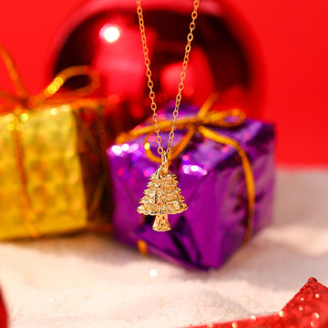 Christmas Tree Necklace