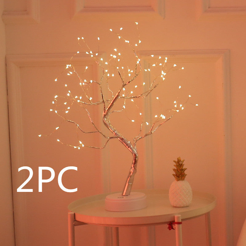 Pearl Tree Christmas Light Starry Touch Light