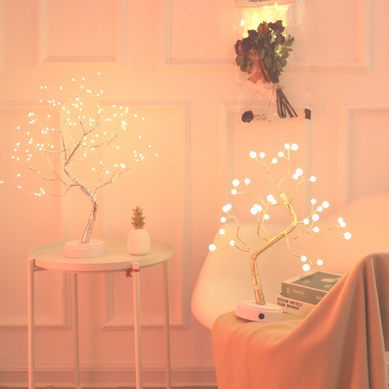 Pearl Tree Christmas Light Starry Touch Light