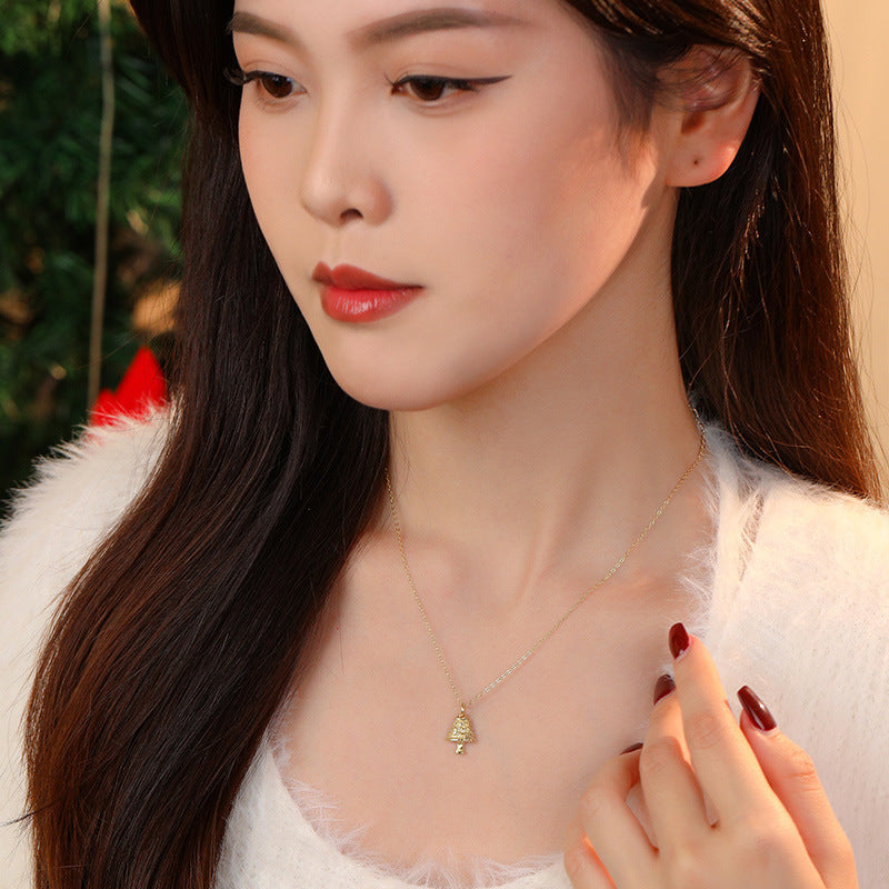 Christmas Tree Necklace