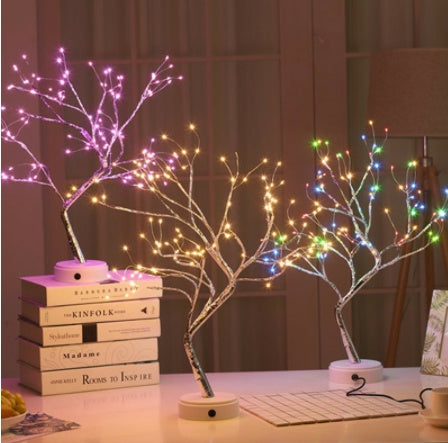 Pearl Tree Christmas Light Starry Touch Light
