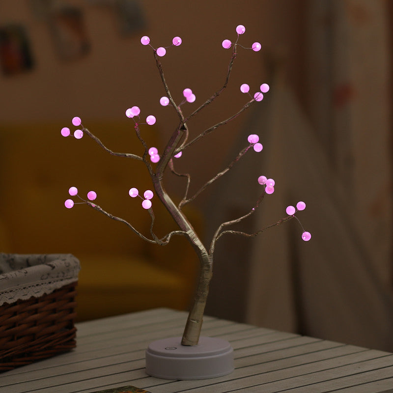 Pearl Tree Christmas Light Starry Touch Light