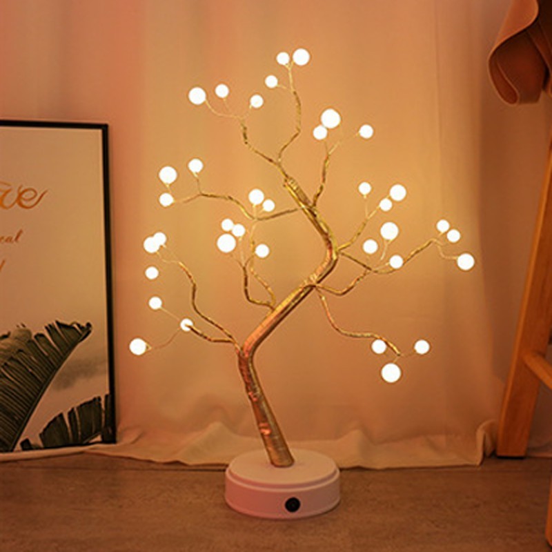 Pearl Tree Christmas Light Starry Touch Light