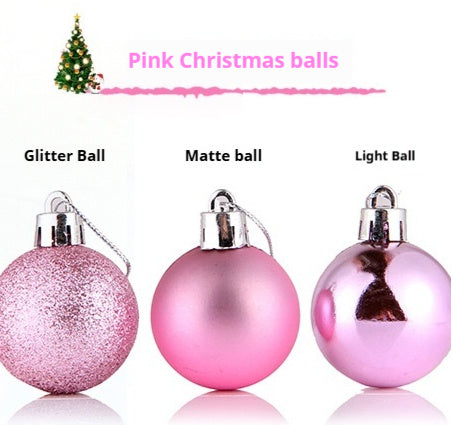 Christmas Ball Christmas Decorations 24 PCs Christmas Ball Set Christmas Tree Pendant