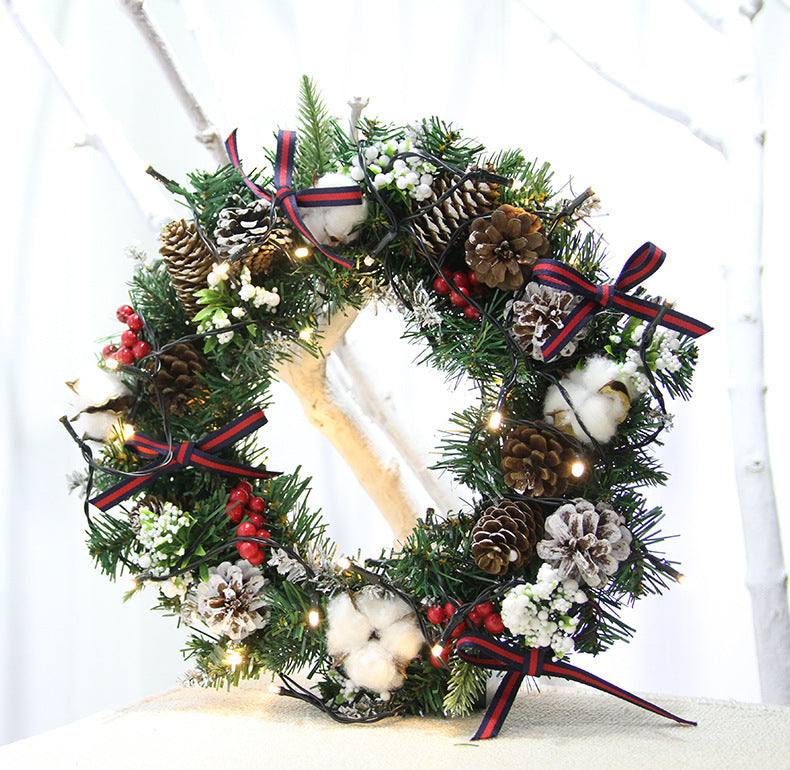 30cm 40cm Christmas Wreath Ornaments