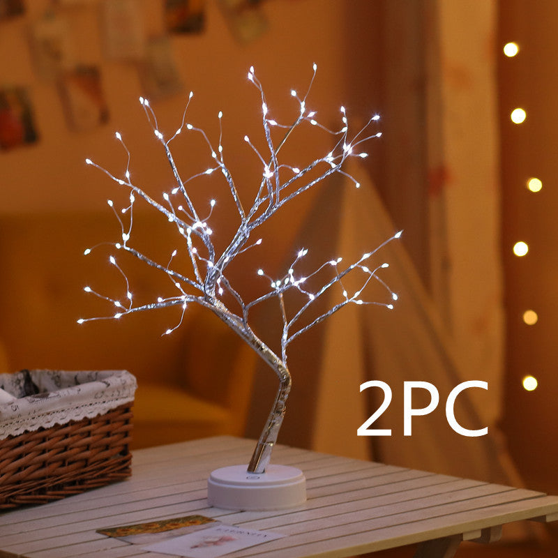 Pearl Tree Christmas Light Starry Touch Light