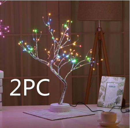 Pearl Tree Christmas Light Starry Touch Light