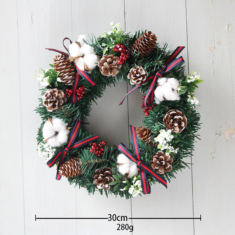 30cm 40cm Christmas Wreath Ornaments