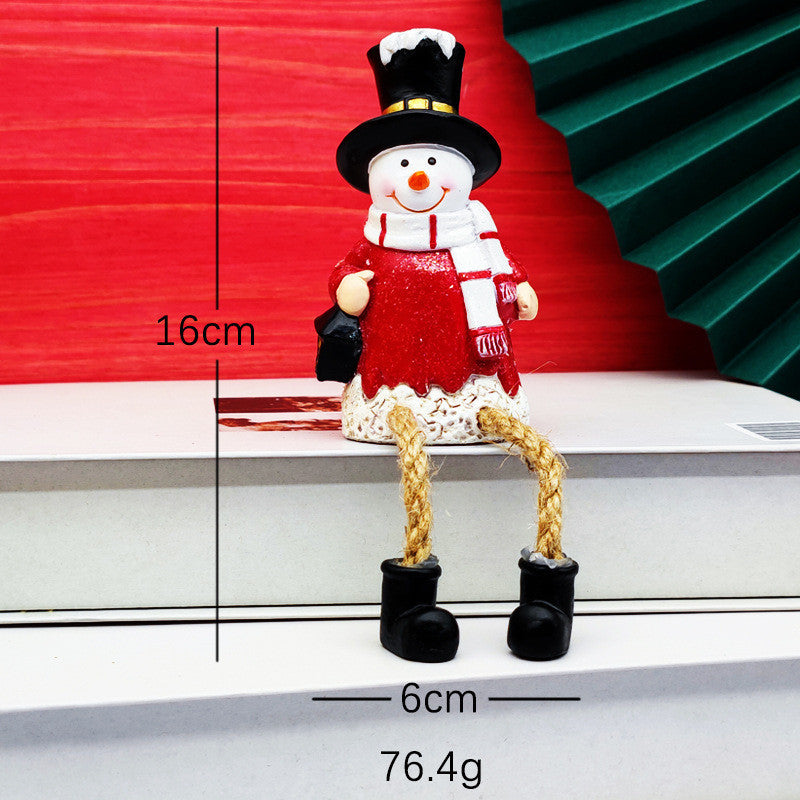 Resin Christmas Snowman Night Light  Gifts Crafts