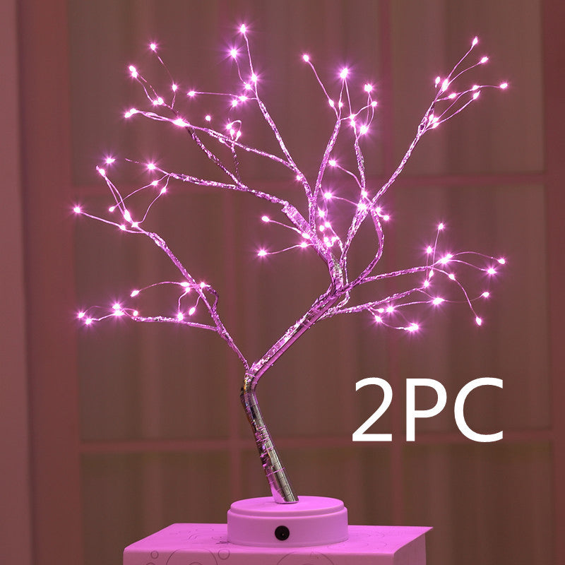 Pearl Tree Christmas Light Starry Touch Light