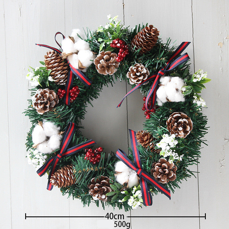 30cm 40cm Christmas Wreath Ornaments